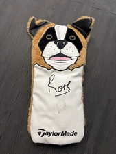 TaylorMade Rory Junior St. Bernard Dog Head Cover Synthetic Leather Kids 8+