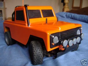 LAND ROVER XC 1:10 scale Kamtec body shell ABS 089 | eBay