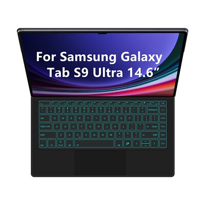 Keyboard Cover For Samsung Galaxy Tab S9 Ultra 14.6 inch S10/S8 Tablet Book Case