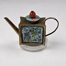 黄铜1900-1940 中国风茶壶| eBay