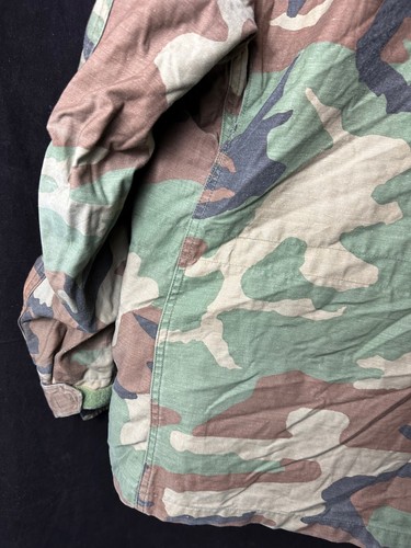 Genuine US M65 Woodland Camouflage Field Jacket - Small Short - Picture 17 of 22