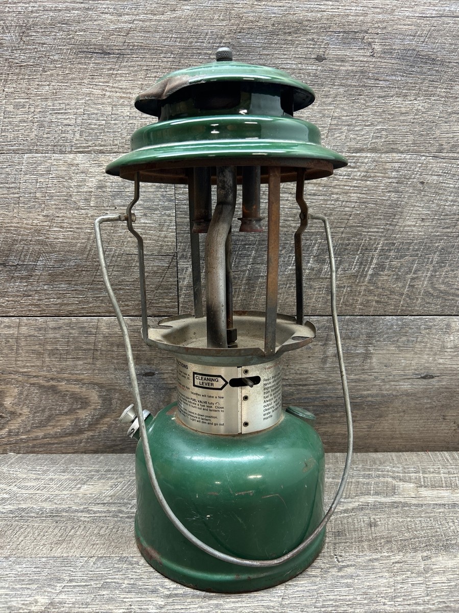 これで45年前！の美品★1980年2月製コールマン220K195★箱・取説付 これで45年前！の美品☆1980年2月製コールマン220K195☆箱・取説