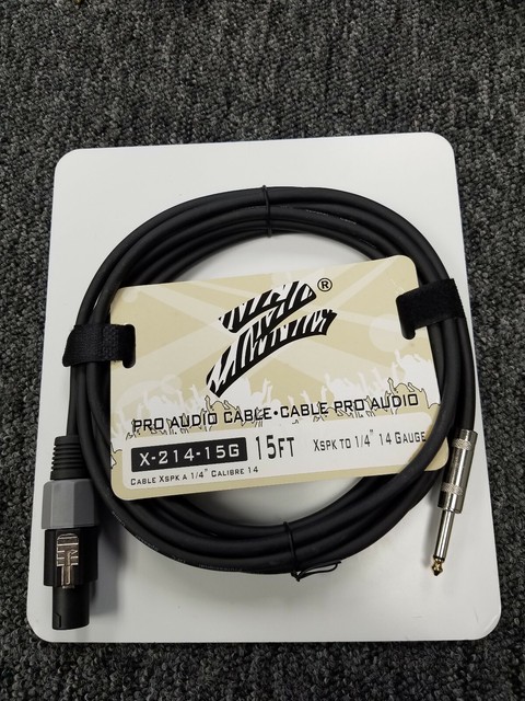 4 pole speaker cable