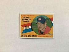 2009 Topps Heritage #547 Craig Stammen Nationals NM/MT