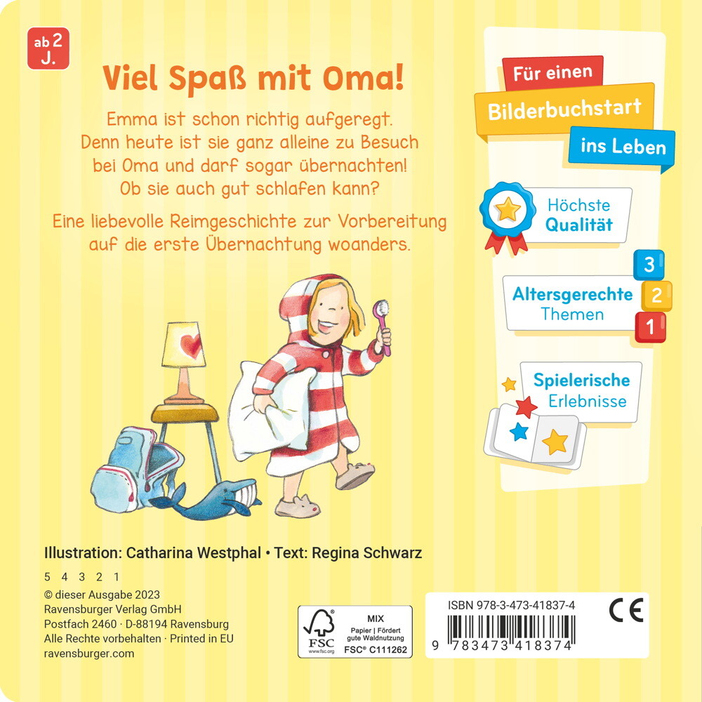 Thumbnail - Ravensburger Buch Pappbilderbuch Zu Besuch Bei Oma 41837