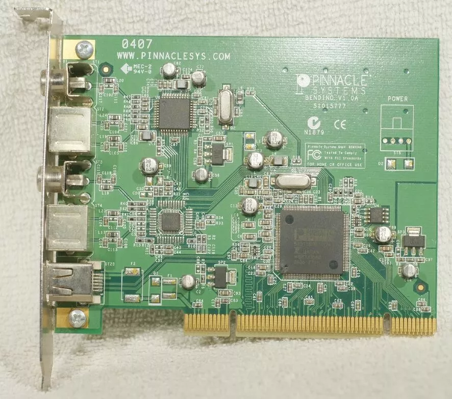 Pinnacle video capture card sale