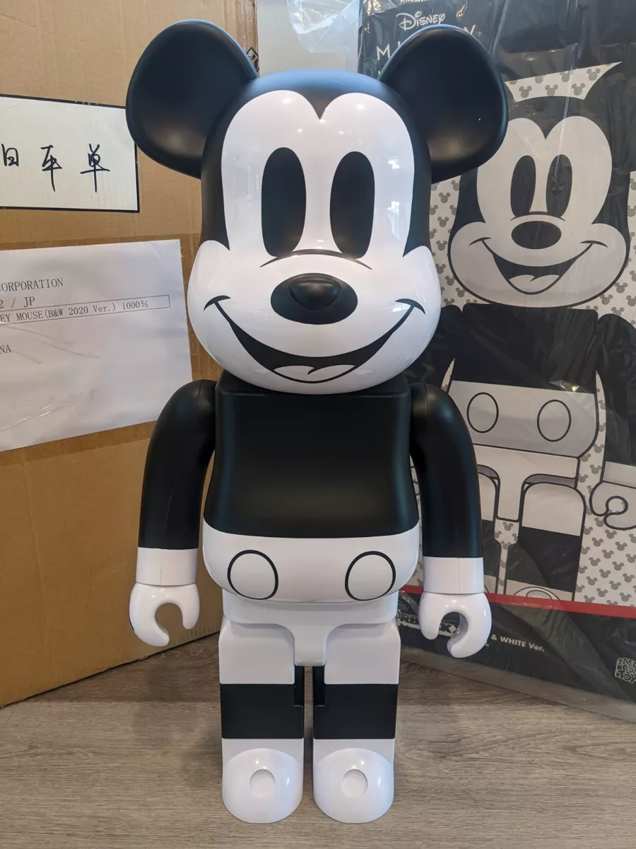BE@RBRICK MICKEY MOUSE B&W 2020 1000％