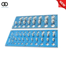 Nut and Bolt Thread Checker, Bolt Size and Thread Gauge 17 Metric and 21 Inch