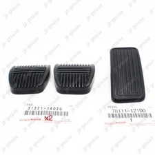 OEM Genuine  TOYOTA Supra 1986-1998  MT Gas & Brake & Clutch Pedal Pads Set of 3