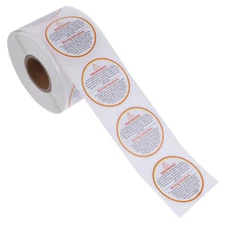 500PCS Creative Decals Candle Labels Candle Jar Decal Candle Making Stickers