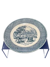 Vintage, Royal, Currier & Ives, 6 3/8", " Harvest Time " Bread & Butter Plate