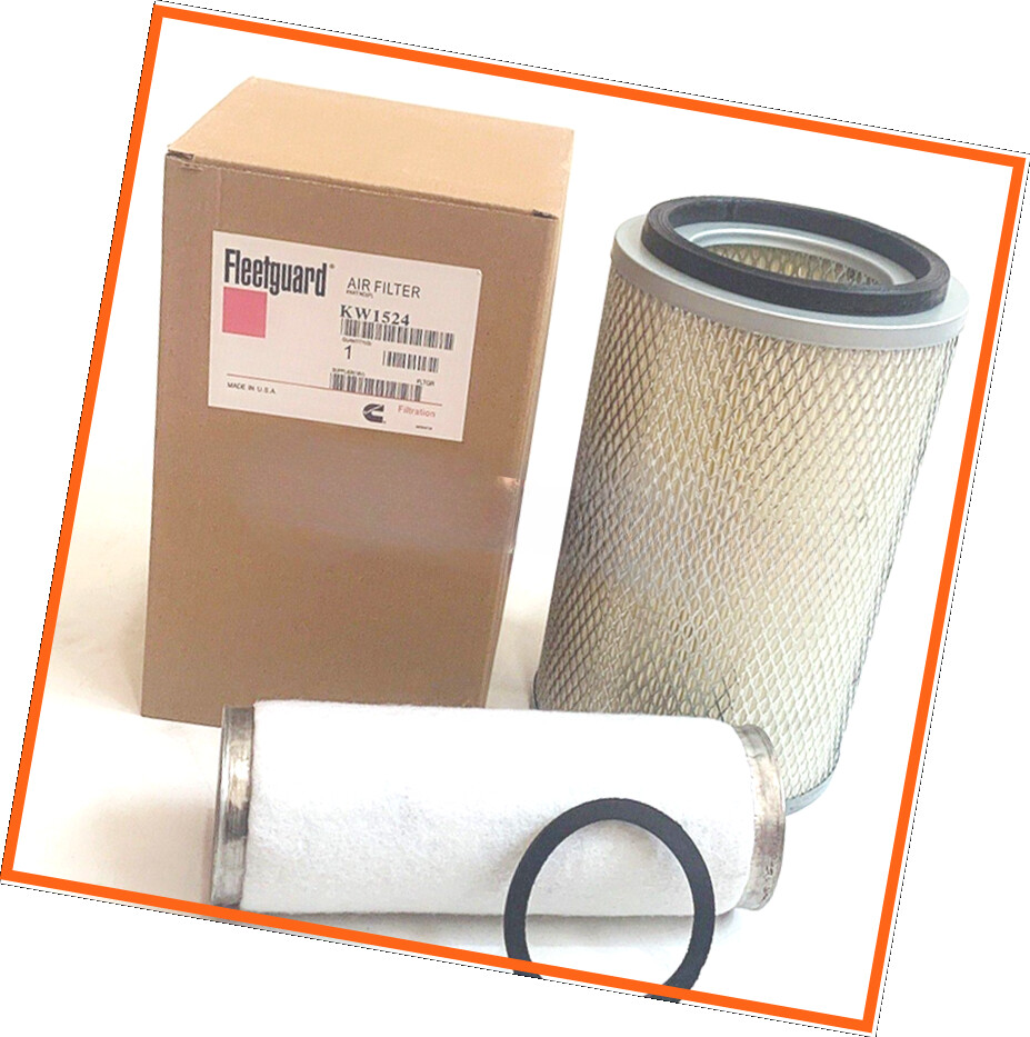 New KW1524X Air Filter Set KW1524 for Cummins 4938598 K14900D | eBay
