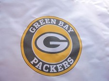 3 GREEN BAY PACKERS NFL FOOTBALL SEWING BLOCK QUILT SQUARE MATERIAL FABRIC