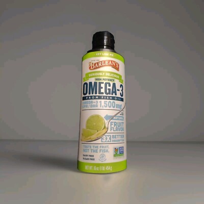    Seriously Delicious, Omega-3 Fish Oil Key Lime Pie 1,500mg #0163 - READ