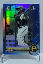 Rodolfo Nolasco 2022 Bowman Chrome 1st True Blue Refractor 112/150 #BCP-69