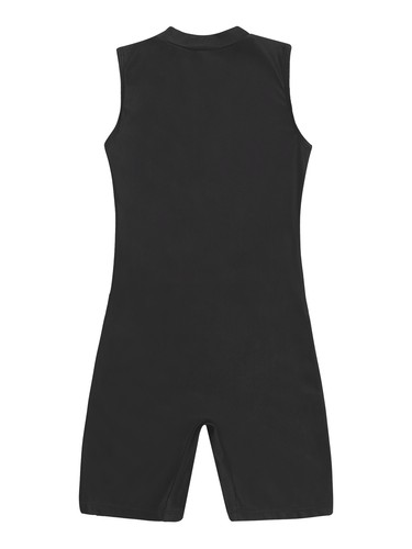 Kids Unisex One Piece Swimwear Bathing Suit Gymnastics Workout Jogging Bodysuit - Picture 39 of 46