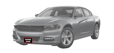 Quick Release License Plate Bracket for 2015-2023 Dodge Charger SE, SXT, R/T, GT