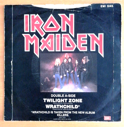IRON MAIDEN " TWILIGHT ZONE/WRATHCHILD " - EMI 5145 - U.K. 1981 - Foto 2 di 4