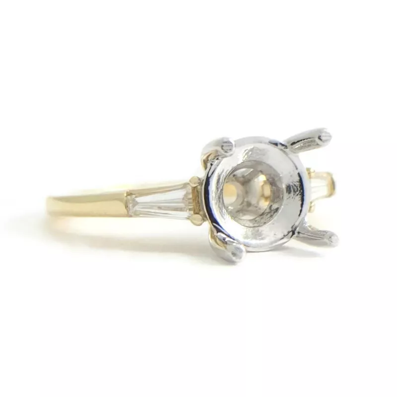 Fendi thin 2024 baguette ring
