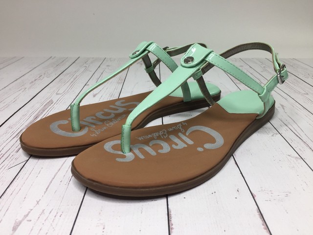 sam edelman green sandals