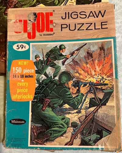 COOL Vintage 1965 GI Joe 150 pcs Puzzle Whitman COMPLETE 14" x 18" - 第 3/9 張圖片