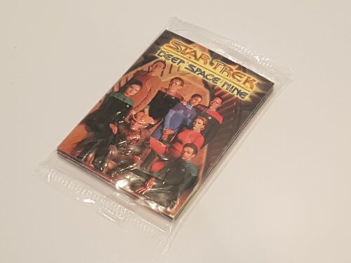 STAR TREK DEEP SPACE NINE 10 CARD REDEMPTION SET IN SEALED CELLO PACK  1994  - Picture 1 of 3