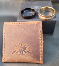 ANTLER RINGS Wood  Antler Men Wedding Band Ring Tungsten w/ Work Band SZ 11