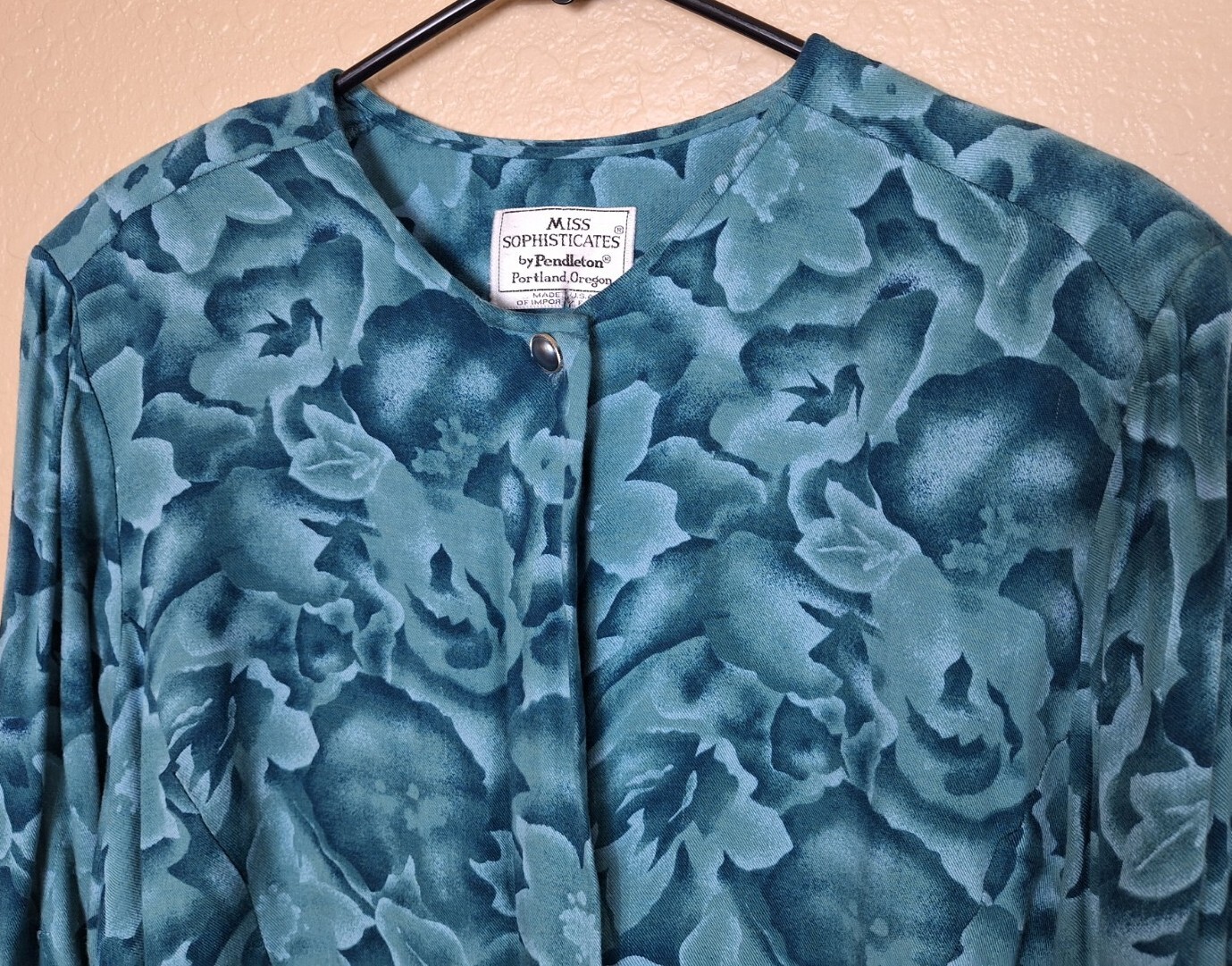 SOPHISTICATES by PENDLETON Women’s Size Small Blu… - image 3