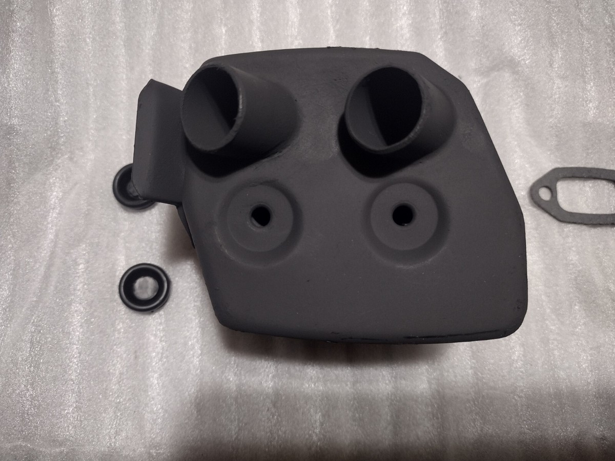 Dual port muffler for Husqvarna 266XP 266SE early 61 Jonsered 630