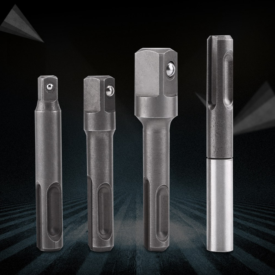 1pc Hard Steel Extension Adaptor For Drill Bit Holder Quick Connect For