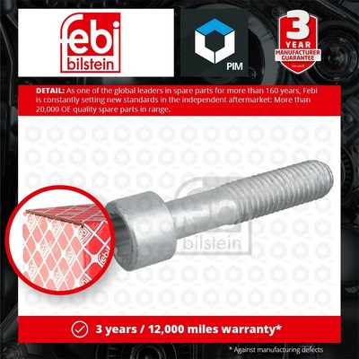 Propeller Shaft Screw fits VW PHAETON 3D 02 to 16 BAN N90097201 N90097202 Febi