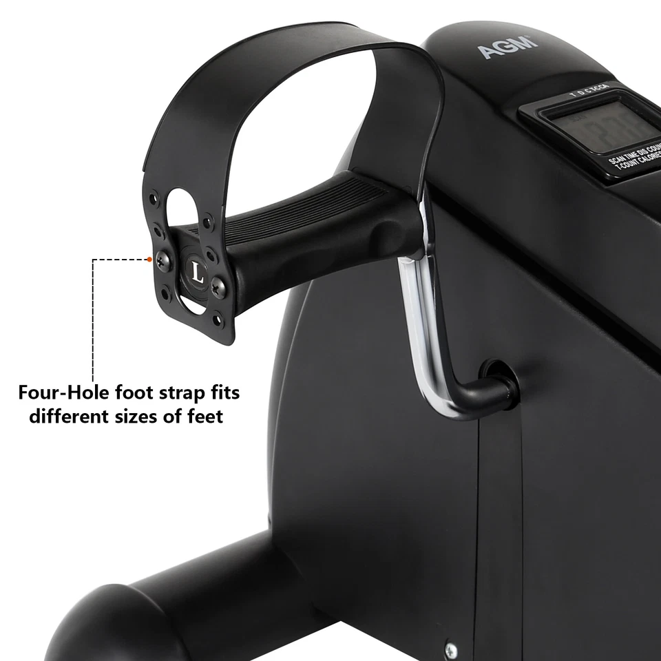 Mini Exercise Bike Bicycle Stationary Pedal Indoor Workout Cardio Fitness Gym - Image 3 of 4