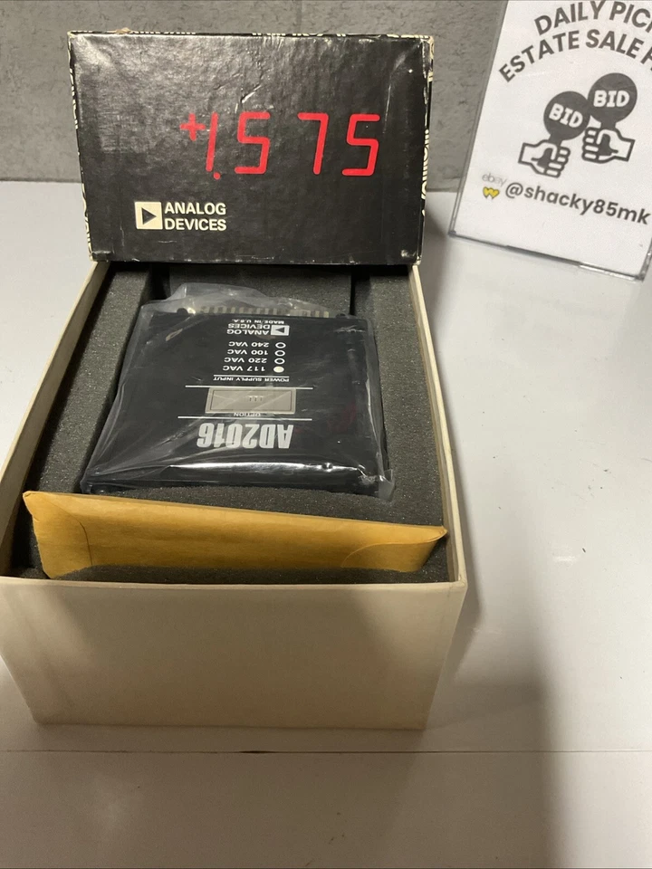 NEW ANALOG DEVICES AD2016-111 PANEL METER - Image 3 of 4