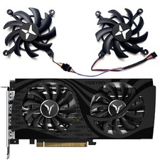 2pcs Graphics Card Cooling Fan for YESTON RX6600XT RX6600 6500 8GB GAEA