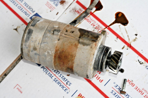 1970 Bridgestone Mach II SS 200cc  OEM STARTER TURNS FREE