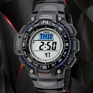 casio thermometer compass watch