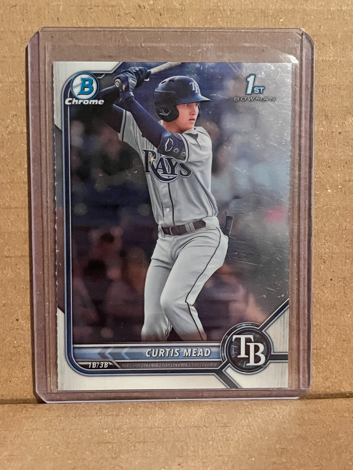 Curtis Mead 2022 Bowman Chrome 1st BCP-10