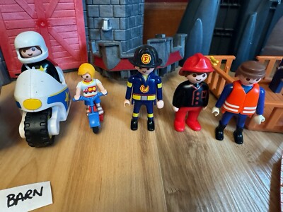 Playmobil 4440 Red Wolf Knights Take Along Castle Medieval w