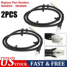 2X ABS Wheel Speed Sensor Wire Harness For Chevrolet Impala Monte Carlo Cadillac