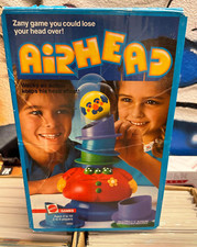 Vintage Airhead Game 1986 Family Kids Mattel 95 Complete in Box missing head 