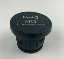 OPTEKA SEMI FISHEYE /  0.35 X MACRO LENS for MINOLTA, NIKON, CANON, ETC.