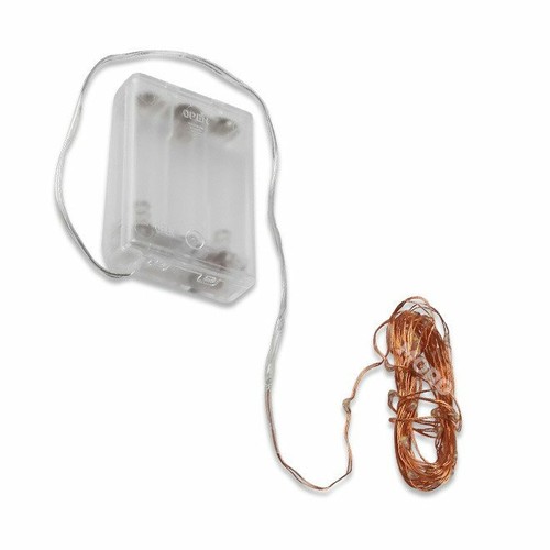 20-100 LEDs Copper Wire Christmas Party String Fairy Lights AA Battery Powered - Picture 64 of 67