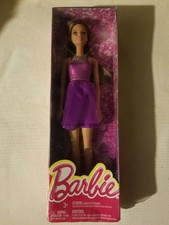 barbie glitz doll coral dress