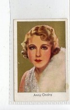 (Jd3593) SALEM,FILM STARS,ANNY ONDRA,1930,#79