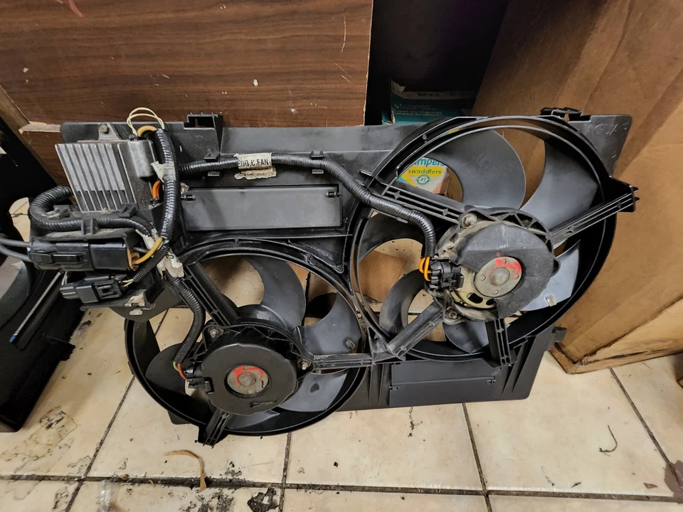 Ventiladores de refrigeración Jaguar X-Type 2004 2005 2006 2007 2008 con relé Foto 2 de 2