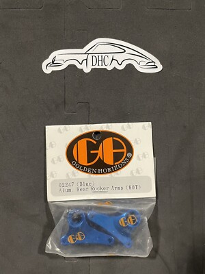 Golden Horizons RC Part # 02247 Blue Alum 90T rear rocker arms for Revo
