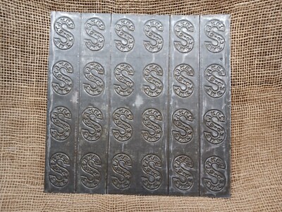 Vintage Sweepstakes tobacco Co. Tin Printing Plate