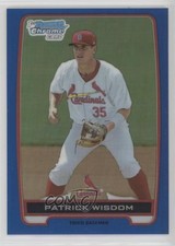 2012 Bowman Draft Chrome Picks Blue Refractor 171/250 Patrick Wisdom #BDPP28 2r8