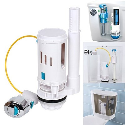 Quick and Easy Installation of Dual Flush Valve Push Button for Toilet Cistern