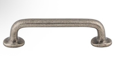 Top Knobs Aspen Rounded Pull 4'' Silicon Bronze Light Cabinet Handle NEW!
